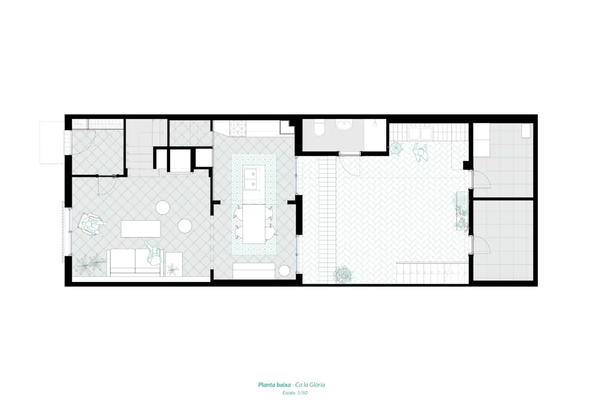 Ca la Glòria: reforma d’un habitatge unifamiliar a Girona — fotografia 2