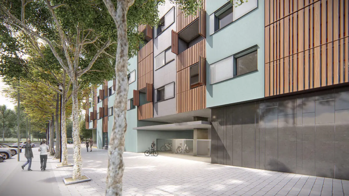 Sabadell: renders d’un habitatge plurifamiliar — fotografia 1